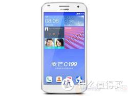 HUAWEI 华为 麦芒 C199 FDD-LTE/CDMA2000/GSM 4G 手机 月光银