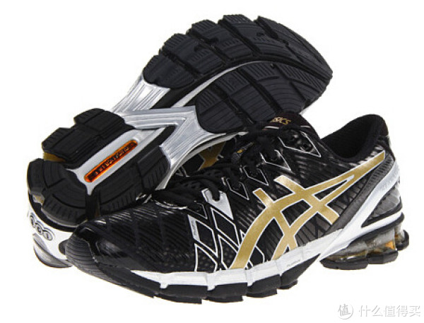 39/40/45码及以上福利：ASICS 亚瑟士 Gel Kinsei 5 金星系列 顶级旗舰 男款跑鞋（绿/黑）