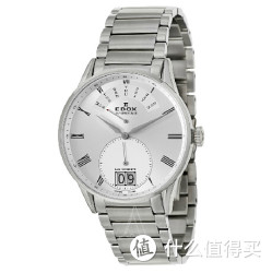EDOX 依度 Les Vauberts系列 Day Retrograde 34006-3A-AR 男款计时腕表