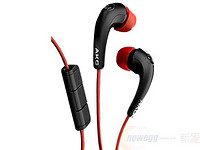 AKG 爱科技 K328 入耳式耳机 红黑色
