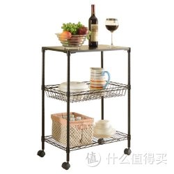 溢彩年华 金刚附篮子三层多功能置物架DKI2610