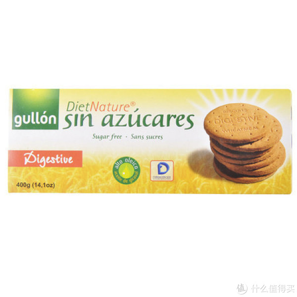 Gullon 谷优 低糖粗麦消化饼 400g