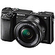 SONY 索尼 ILCE-6000(α6000) 微单套机（16-50mm饼干镜）黑色