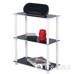 Funature慧乐家 乐其三层双色书架FNDJ-10024-1