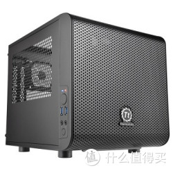 Tt（Thermaltake）曜越  Core V1 ITX迷你机箱-20cm风扇超强散热