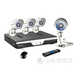 Zmodo 智美达  4路700线 监控设备套装