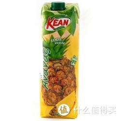 KEAN 凯恩 菠萝汁(进口食品 盒装 1L)*2盒