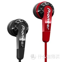 pioneer 先锋 SE-CL721-K 立体声耳机 (黑/红)