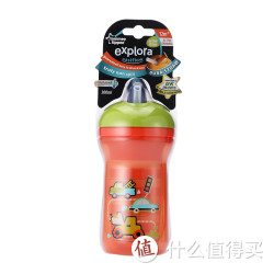 tommee tippee 汤美天地 儿童防漏水杯双层吸管杯