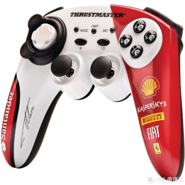THRUSTMASTER 法拓士 无线手柄 阿隆索签名限量版 PS3/PC双平台