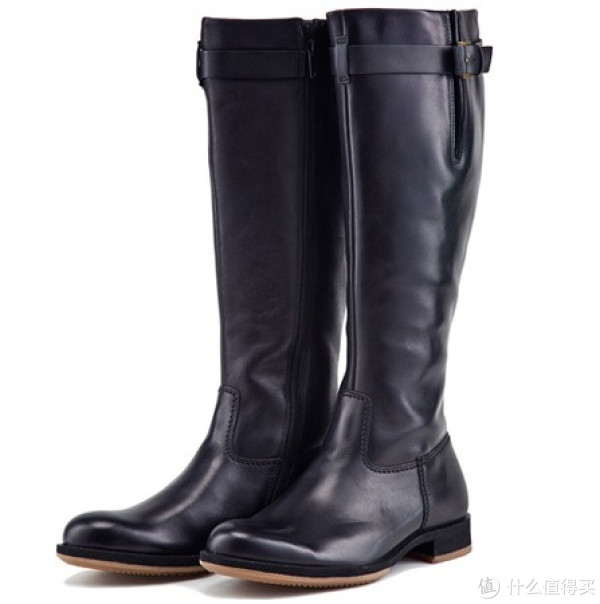 ecco 爱步 Saunter 女款真皮长筒靴