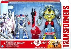 Hasbro 孩之宝 变形金刚 亚洲独家款 钢锁和擎天柱2人组套装 A7771