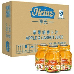 Heinz 亨氏 一段苹果胡萝卜汁118ml*12
