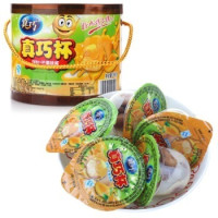 真巧 酱心杯 芒果味饼干 390g/桶