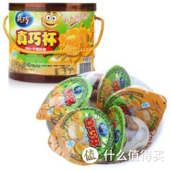 真巧 酱心杯 芒果味饼干 390g/桶