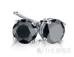 凑单品：myjewelrybox 1克拉 黑钻石耳钉