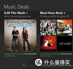 促销活动：微软 Music Deals限时赠送100张专辑音乐