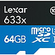 Lexar 雷克沙 64GB 633x 高速TF卡