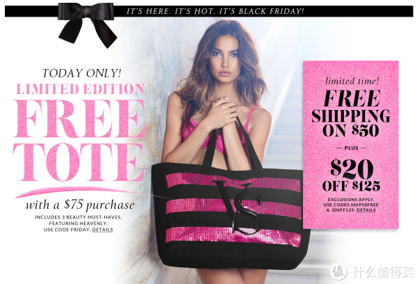 海淘券码:VICTORIA'S SECRET 维多利亚的秘密 美国官网