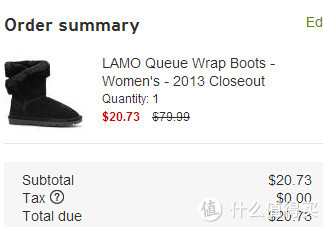 LAMO Queue Wrap Boots 女款中筒雪地靴