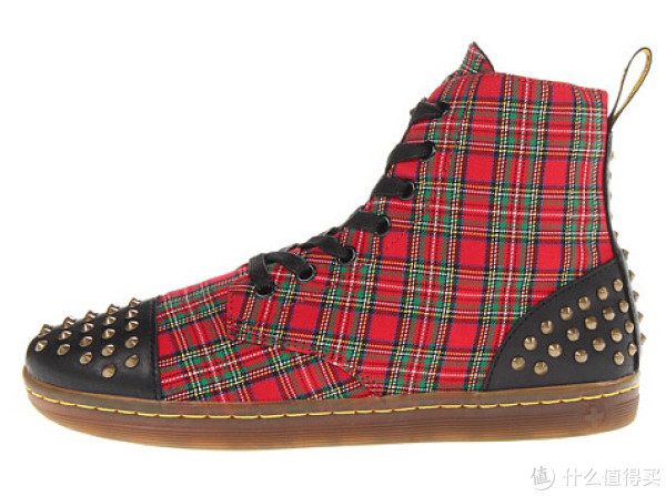 奇葩物:Dr. Martens Hackstud Studded 7孔系带 铆钉女士防狼靴