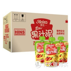 移动端限区域：Heinz 亨氏 蔬乐2+2-苹果草莓番茄胡萝卜120g*24袋