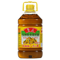 鲁花 压榨特香菜籽油 4L/桶