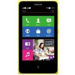 NOKIA 诺基亚 X （黄色）双卡双待手机 WCDMA/GSM