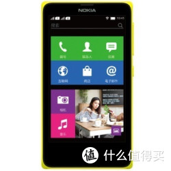NOKIA 诺基亚 X （黄色）双卡双待手机 WCDMA/GSM