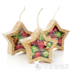 凑单品：GODIVA 歌帝梵 Gold Star Ornament 星星巧克力礼盒*3件