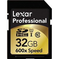 Lexar 雷克沙 Professional 600x LSD32GCRBNA600 SDXC UHS-I 存储卡 32GB