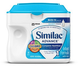 Abbott 雅培 Similac Advance 婴儿配方奶粉 1段（0-12个月婴儿适用）