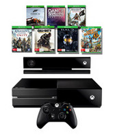 Microsoft 微软 Xbox One 游戏主机+Kinect+7游戏捆绑套装