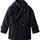 London Fog 伦敦雾 Little Boys' Faux Wool Coat with Vestee 男童大衣