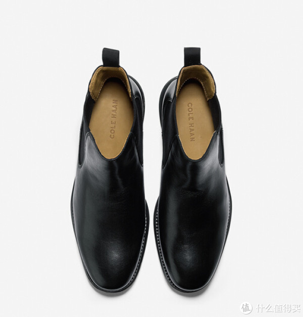 COLE HAAN Lunargrand CH Chelsea Boot 男款真皮短靴
