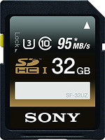 SONY 索尼 SF32UZ 32G SD card，读95MB/S 写90MB/S
