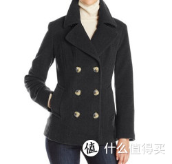 ANNE KLEIN Classic Wool-Blend Peacoat  女款羊毛大衣
