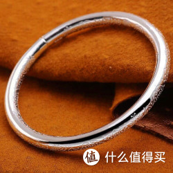 晶焕 波西米亚925银手镯 