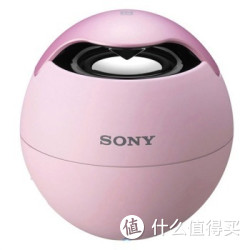 SONY 索尼 SRS-BTV5 近场通讯技术（NFC）+蓝牙可通话 智能移动终端小音箱（浅粉）