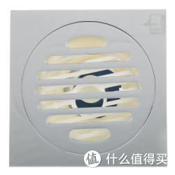submarine 潜水艇 TF50-10 四防地漏 自动密封  铜镀铬镜面