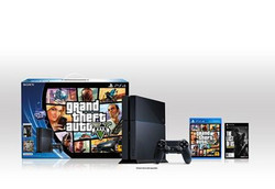 SONY 索尼 PlayStation 4 PS4 游戏机捆绑套装（GTA5+The Last of Us）