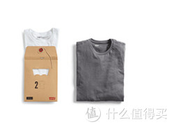 促销活动：Levi's美国官网 反季好价  男款短袖打底T恤*2件专场