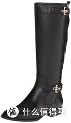Nine West 玖熙 Bringit Riding 真皮女士高筒靴