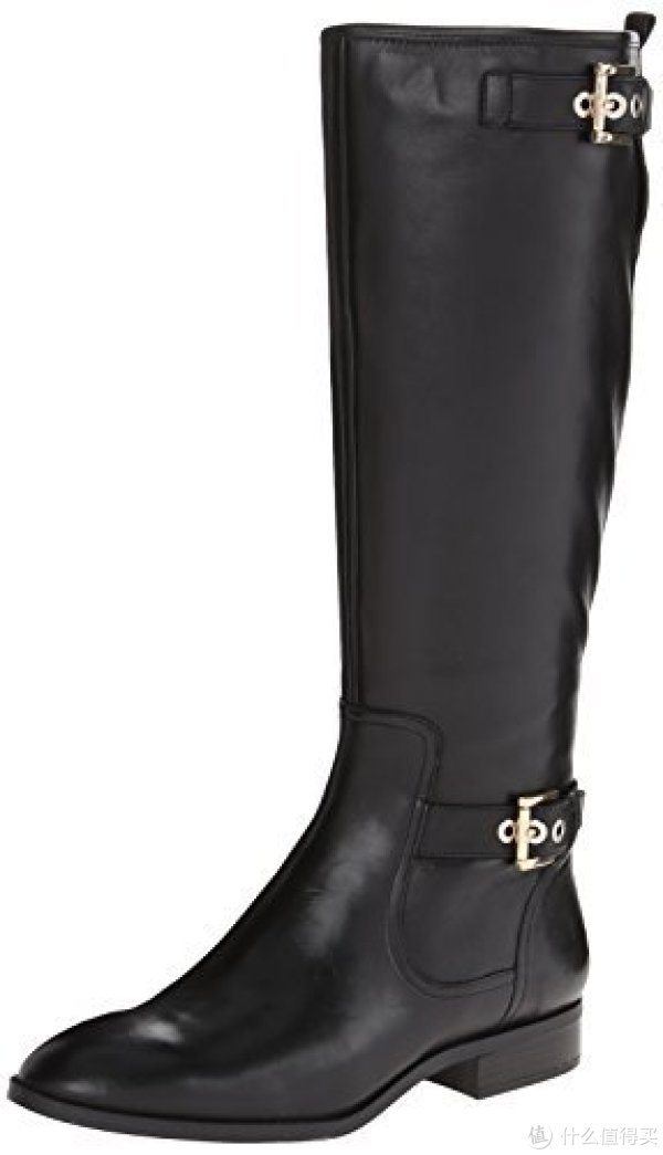 Nine West 玖熙 Bringit Riding 真皮女士高筒靴
