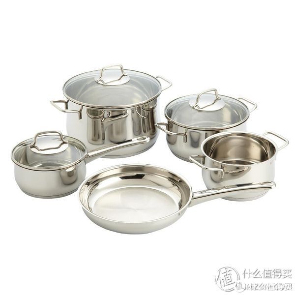 WMF 完美福 Perfect Plus系列 德产 4.5 qt.+8.5 qt. 不锈钢压力锅套装