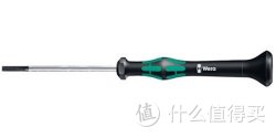 凑单品：Wera 05118015002 Kraftform Micro 2035 4mm*100mm 一字螺丝刀 