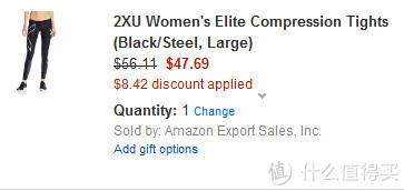 L码：2XU Elite Compression Tights 女款高端压缩裤