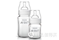 AVENT 新安怡 SCF647/57 宽口径经典玻璃奶瓶套装（240ml+125ml）+湿巾