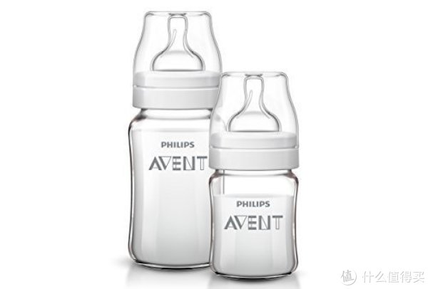 AVENT 新安怡 SCF647/57 宽口径经典玻璃奶瓶套装(240ml+125ml)+湿巾