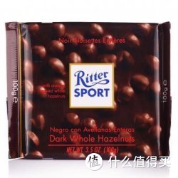 Ritter SPORT 瑞特斯波德 全榛子黑巧克力 100g